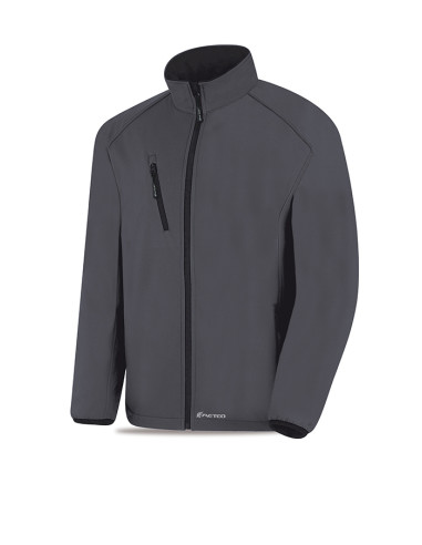 CHAQUETA SOFTSHELL GRIS