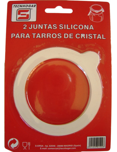 JUNTA SILICONA BOTE CRISTAL 2U