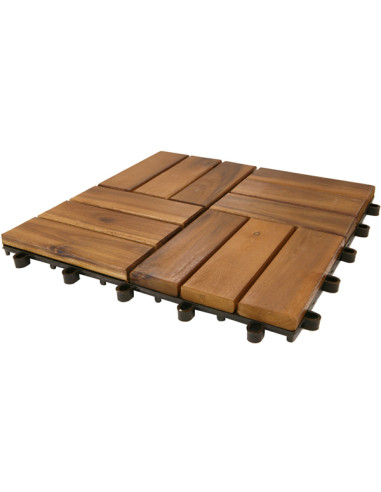 LOSETA MADERA ACACIA PACK 11 UDS