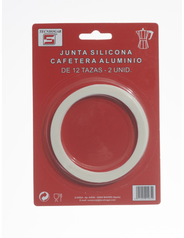 JUNTA ARANDELA SILICONA CAFETERA 2 U.