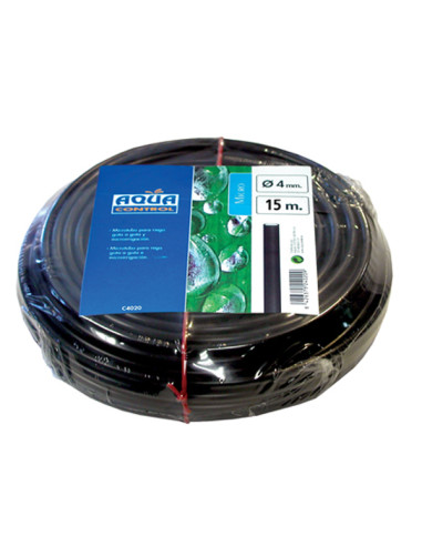 TUBERIA MICROTUBO R/15M NEGRO