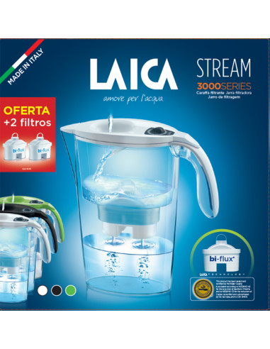 JARRA FILTRO STREAM VERDE +2FILTROS