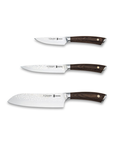 CUCHILLOS COCINA FORJADO SAKURA SET-3