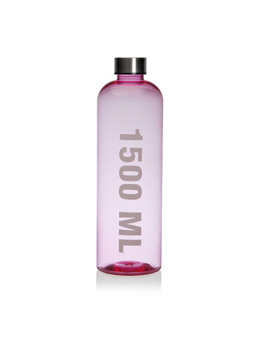 BOTELLA AGUA PS-INOX ROSA