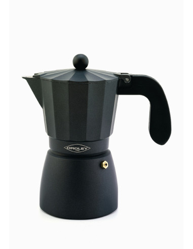 CAFETERA ALUMINIO TOUAREG NEGR