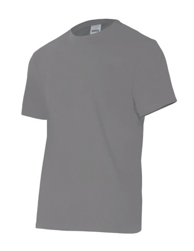 CAMISETA ALGODON M/CORTA GRIS