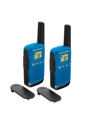 WALKIE TALKIES T42 BLUE PACK 2UDS