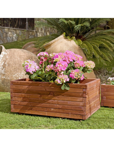 JARDINERA MADERA RECTANGULAR