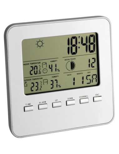 ESTACION METEO INALAMB PLATA