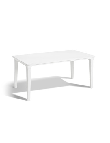 MESA JARDIN RESINA FUTURA BLANCO