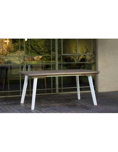 MESA JARDIN EXTEN.HARMONY BCO/CAPCH