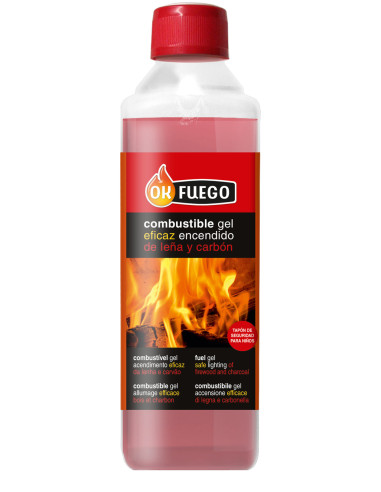 COMBUSTIBLE GEL ENCENDIDO