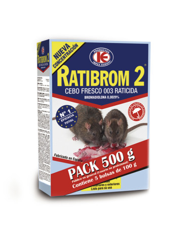 RATICIDA CEBO FRESCO PACK