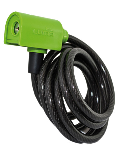 CABLE BLINDADO ESPIRAL VERDE