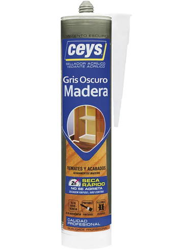 MASILLA MADERA GRIS OSCURO