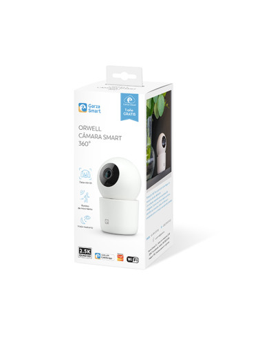 CAMARA IP WIFI INTERIOR 360 ORWELL 2.5K