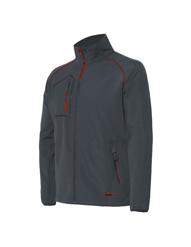 CHAQUETA SOFTSHELL GRIS