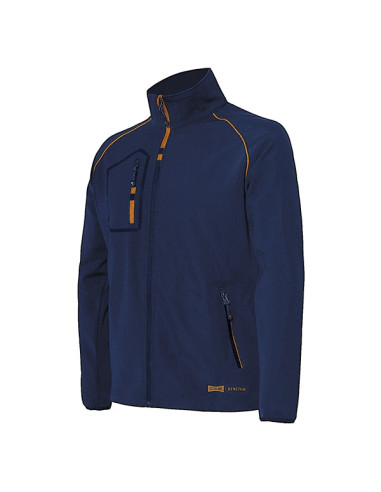 CHAQUETA SOFTSHELL AZUL