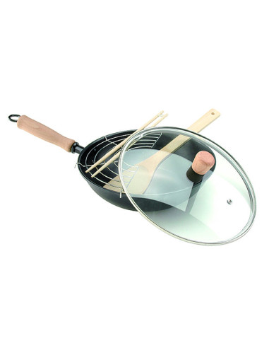 WOK HIERRO T/CRISTAL INDUCCION