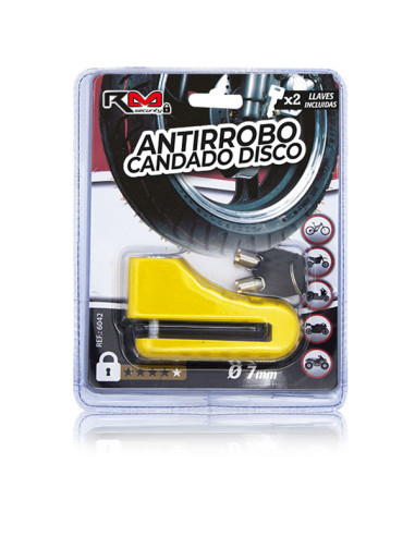 ANTIRROBO FRENO DISCO 7MM RM SECURITY