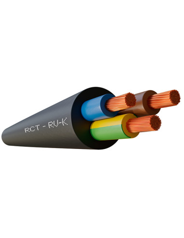 CABLE MANGUERA ARAFLEX NEGRA RV-K 0,6/1KV CPR R100