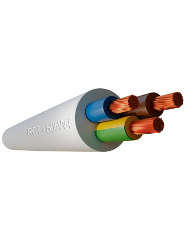 CABLE MANGUERA BCA. H05VV-F CPR R/100M