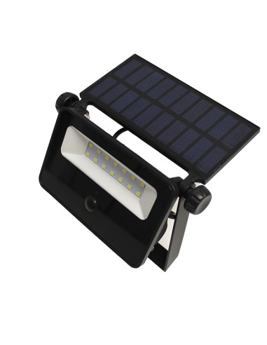 FOCO LED SOLAR + SENSOR 6500K 1650LM