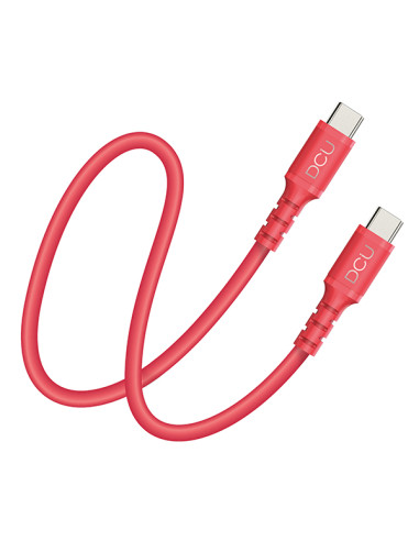 CABLE CONEXION USB TIPO C-USB TIPO C ROJO