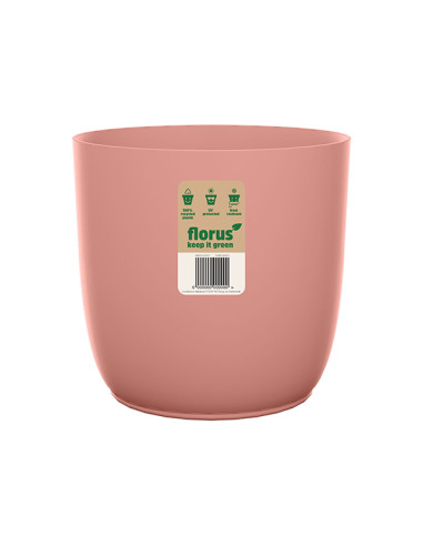 CUBREMACETA INT. FLOW FLOWERPOT ROSA