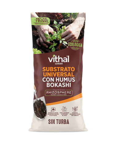 TIERRA MACETA CON HUMUS SIN TURBA