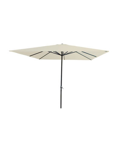 PARASOL ALUMINIO CUADR BEIGE