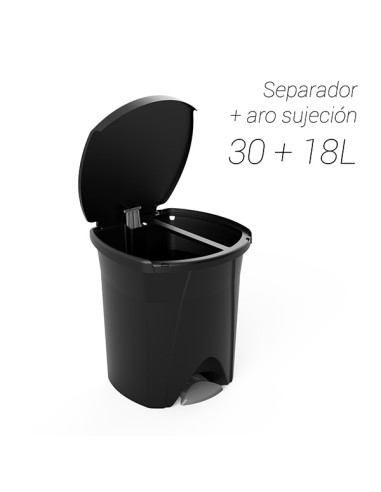 CUBO PEDAL NATURE NEGRO