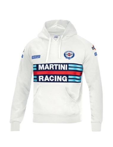 SUDADERA CAPUCHA BLANCA MARTINI MUJER