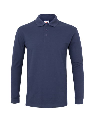 POLO M/LARGA ALGODON AZUL NAVY