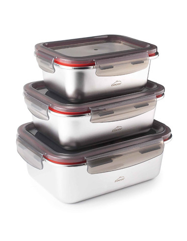 HERMETICOS INOX ECOINOX SET-3