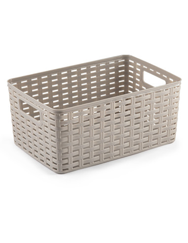 CESTA MULTIUSO 6 L MARRON CL