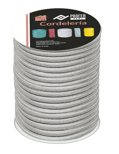 CUERDA ELASTICA PES 6MM BLAN