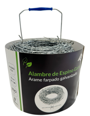 ALAMBRE ESPINO 15 CM R/250