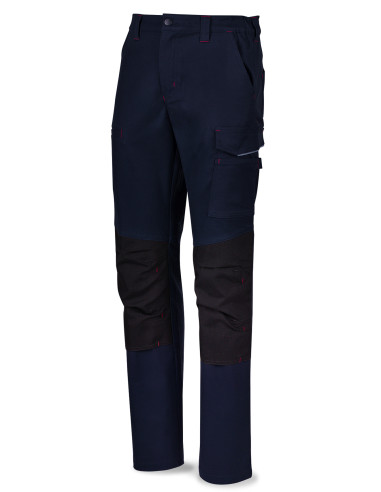 PANTALON STRETCH REF RODILLA AZUL