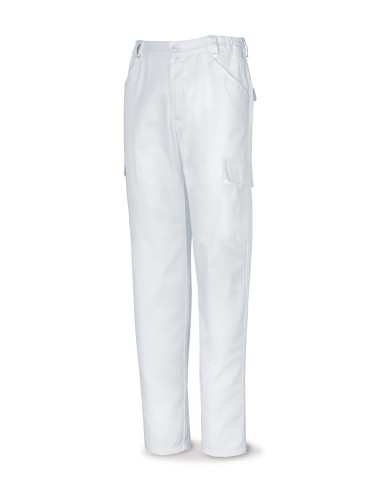 PANTALON TERGAL MULTIBOL BLANCO