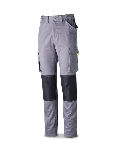 PANTALON STRETCH MULTIBOLSILLO GRIS