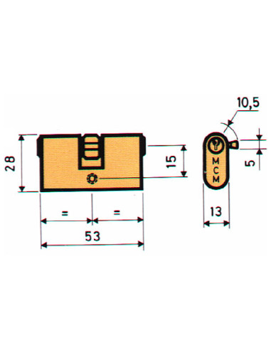 BOMBILLO OVAL METALICA NIQ LC