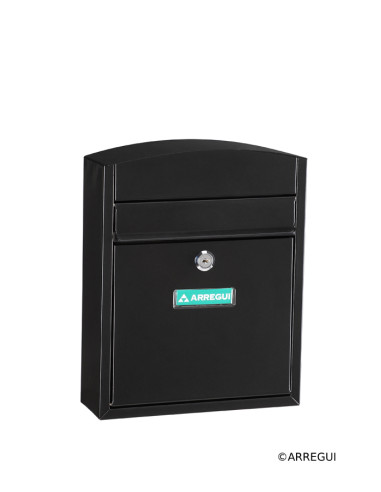 BUZON EXTERIOR ACERO NEGRO