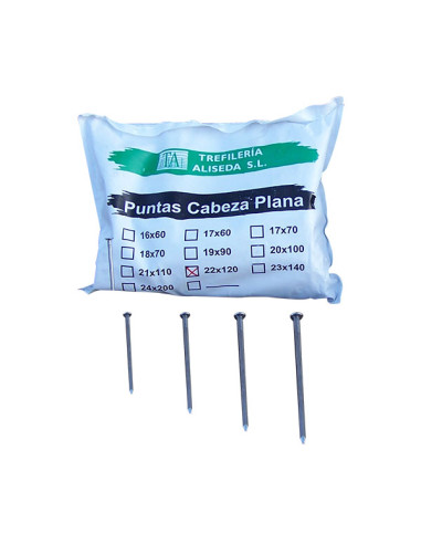 PUNTA H. C/PLANA PAQUETE 3 KGS