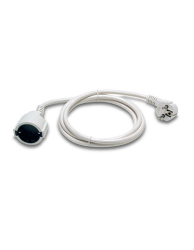 PROLONGADOR CABLE BLANCO 3G1.5 16A