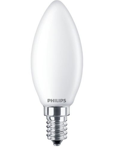 LAMPARA LED VELA E14 LC 2700K 806LM OPACA