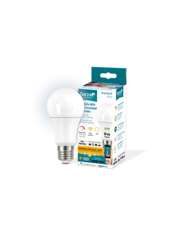 LAMPARA LED WIFI E27 LN REGULABLE 810LM