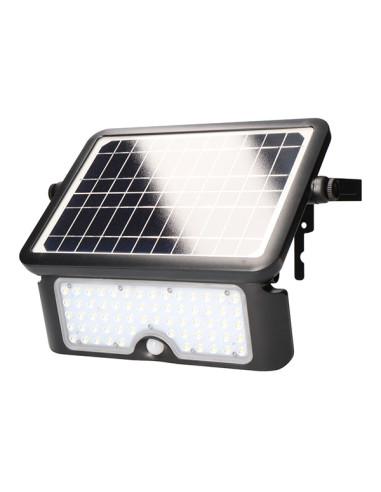 FOCO SOLAR RECARGABLE SENSOR PRESENCIA 1150 Lm