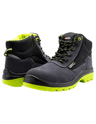 BOTA PIEL SERRAJE +COMP S1P GRIS